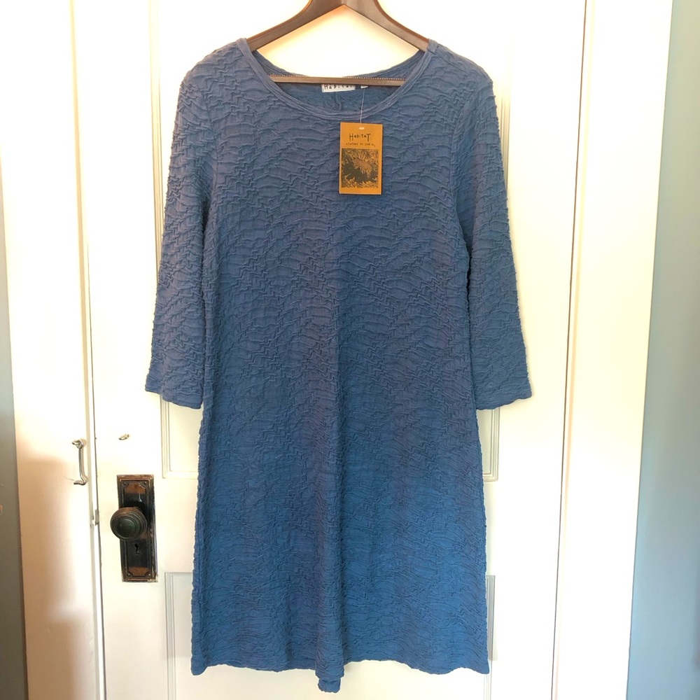 Habitat dress NWT Medium in blue
